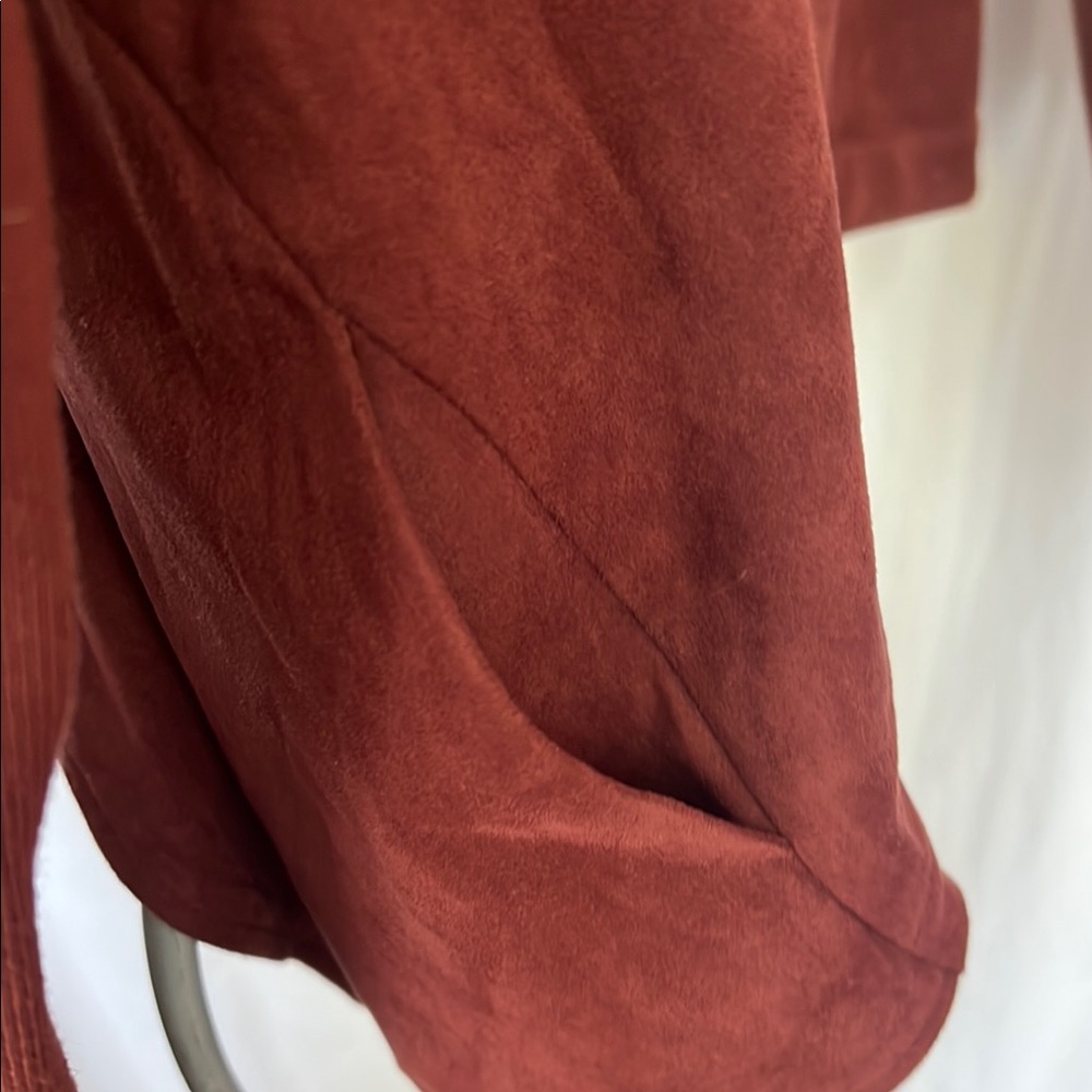 BB Dakota Rust Waterfall Blazer - Picture 4 of 9